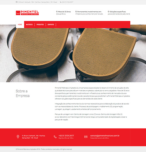 Pimentel - Matrizes e Injetados